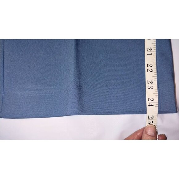 NWT Loft High-Waist Wide-Leg Flat-Front Button-Fly Tailored Dress Slacks (Sz 10) - Picture 5 of 7